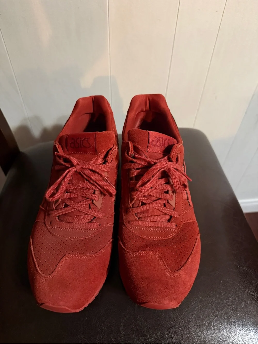 ASICS Red Suede GEL-Lyte III Men’s Sneakers